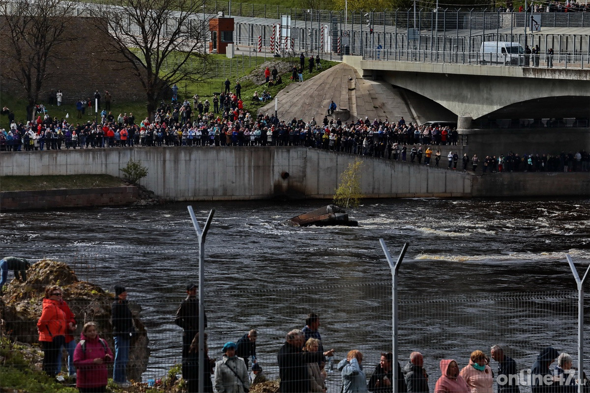 Ивангородская крепость. Митинг-концерт «Берега Победы»