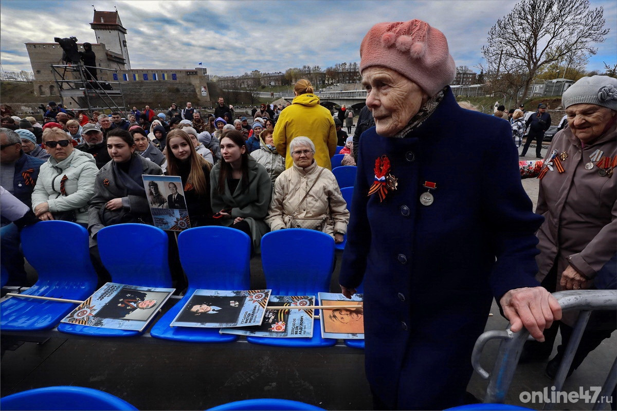 Ивангородская крепость. Митинг-концерт «Берега Победы»